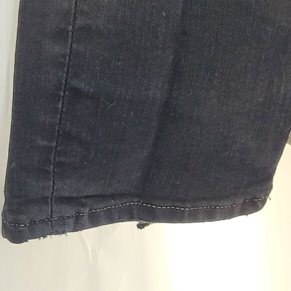 Levis made and crafted ruler straight black distressed denim - Picture 4 of 16